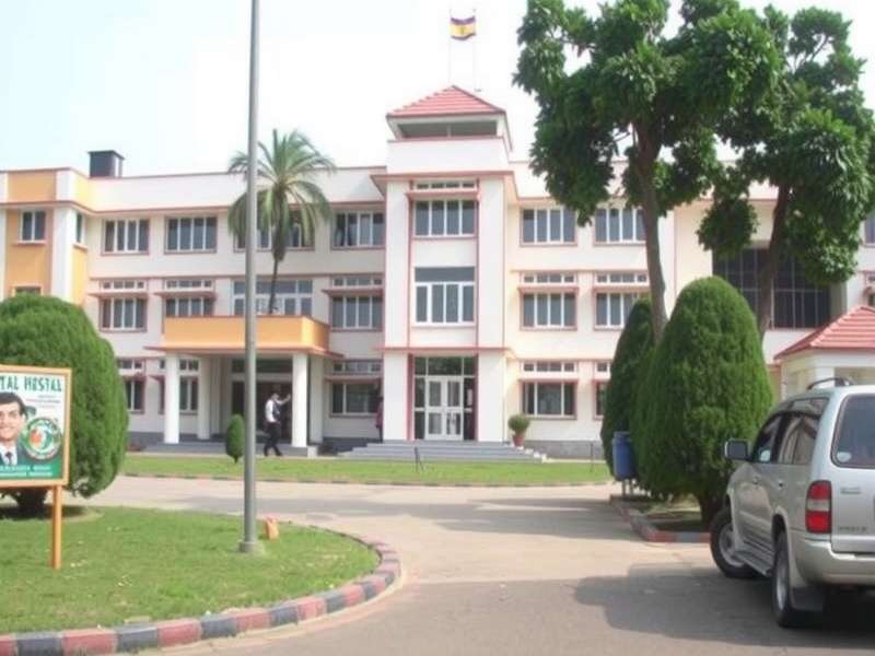 Military Hospital Jhansi main building